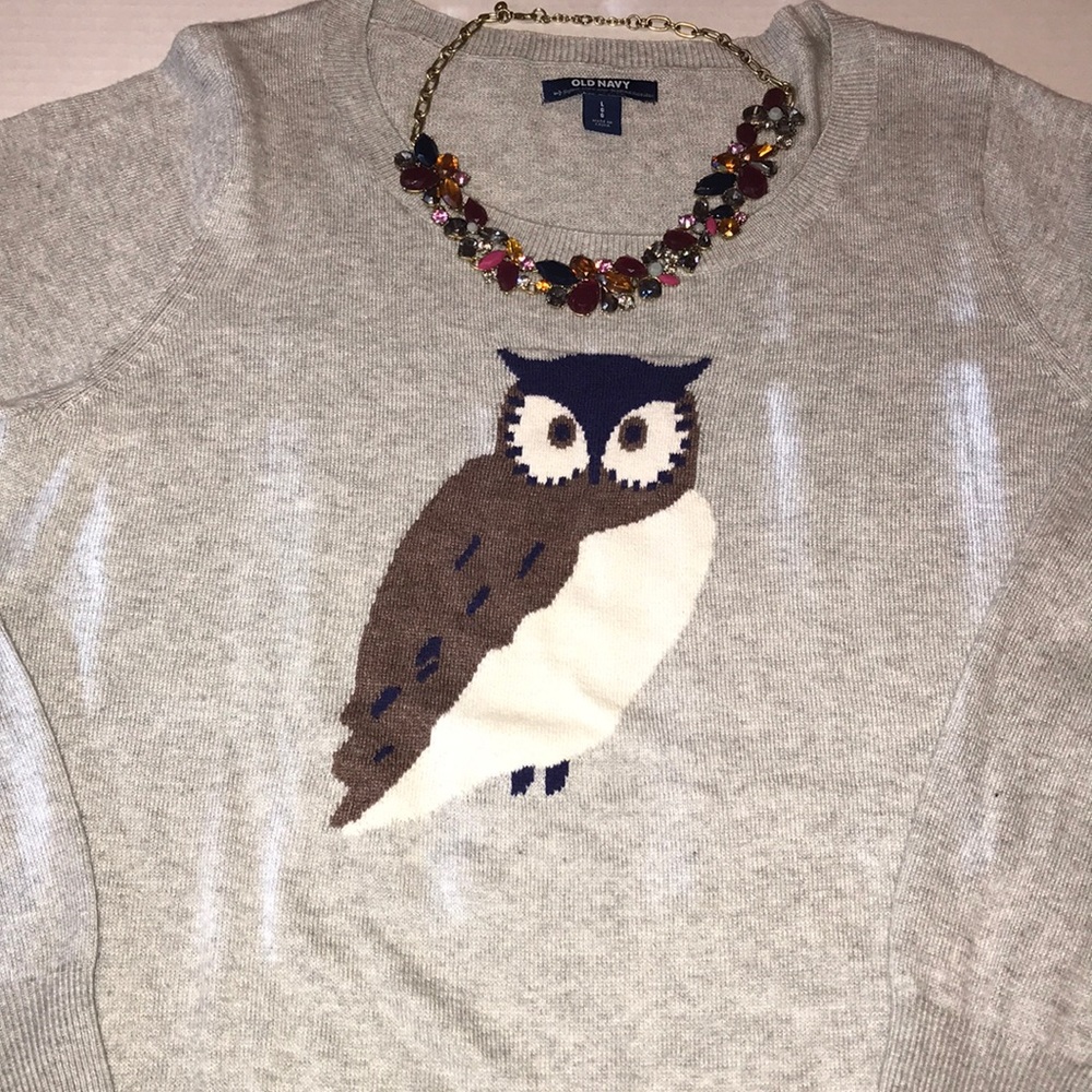 ‼️🦉Sought after Old Navy Owl sweater. Sold out‼️